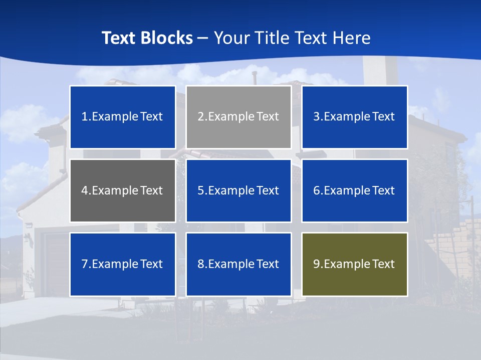 Masonry Dwelling Unique PowerPoint Template