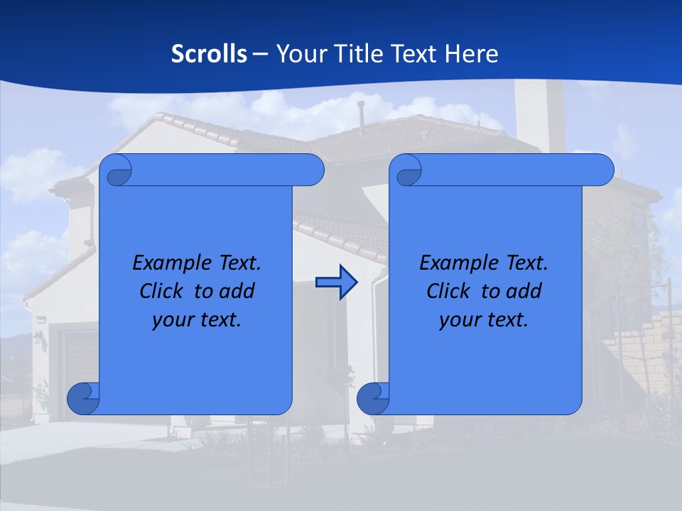 Masonry Dwelling Unique PowerPoint Template
