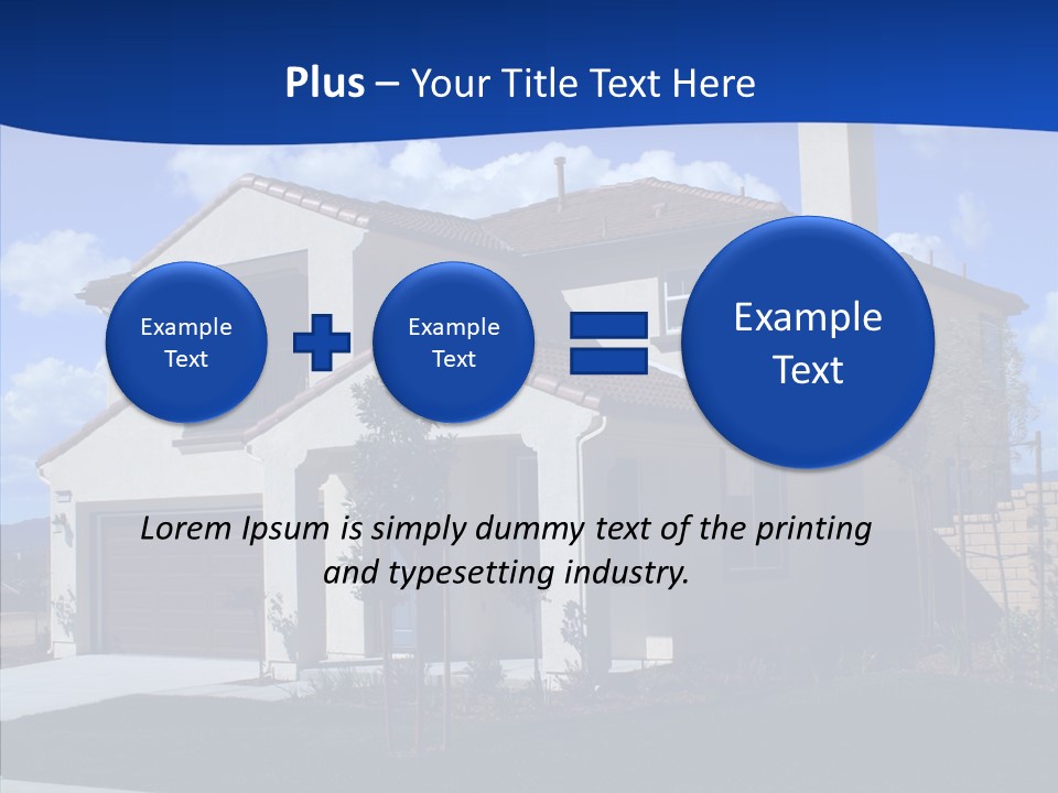 Masonry Dwelling Unique PowerPoint Template