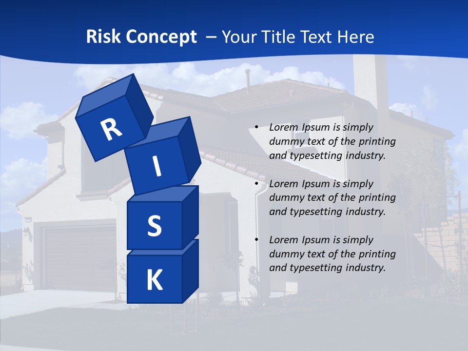 Masonry Dwelling Unique PowerPoint Template