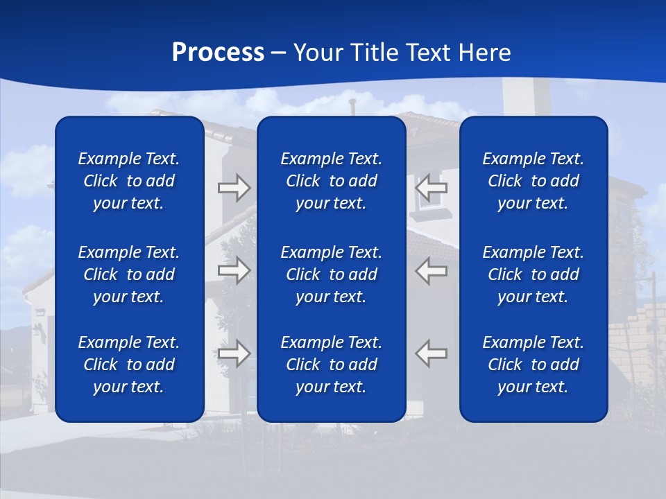 Masonry Dwelling Unique PowerPoint Template