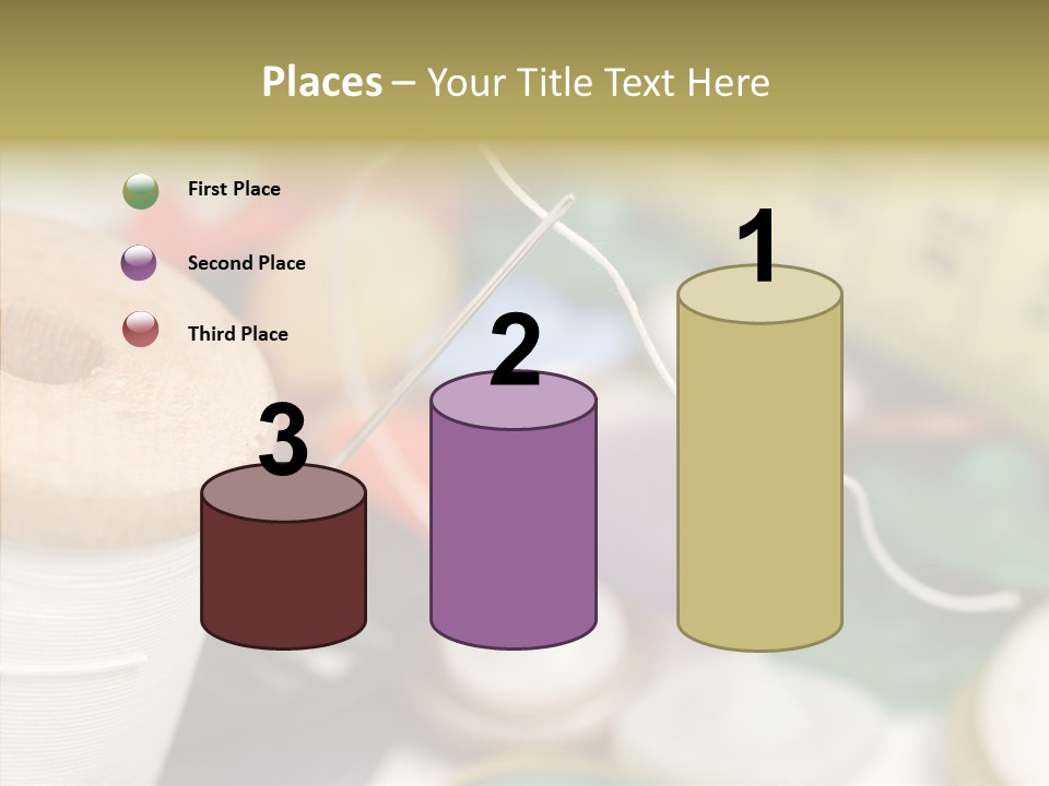 Thorn White Tailor PowerPoint Template