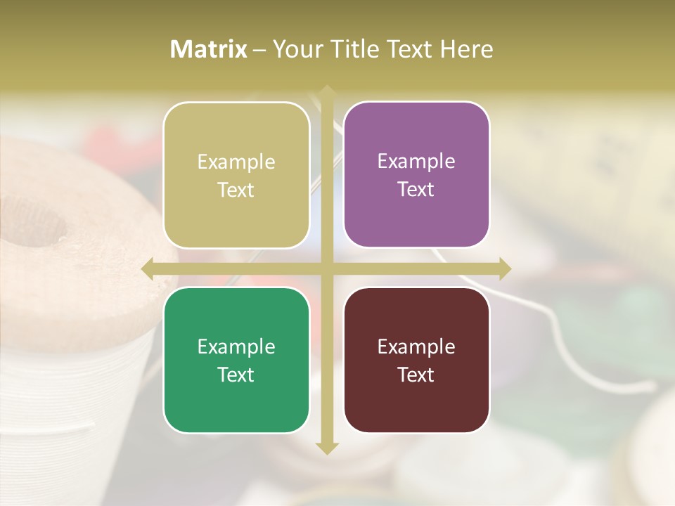 Thorn White Tailor PowerPoint Template