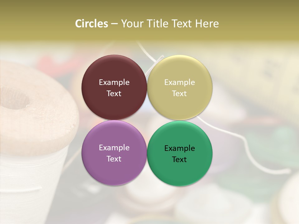 Thorn White Tailor PowerPoint Template