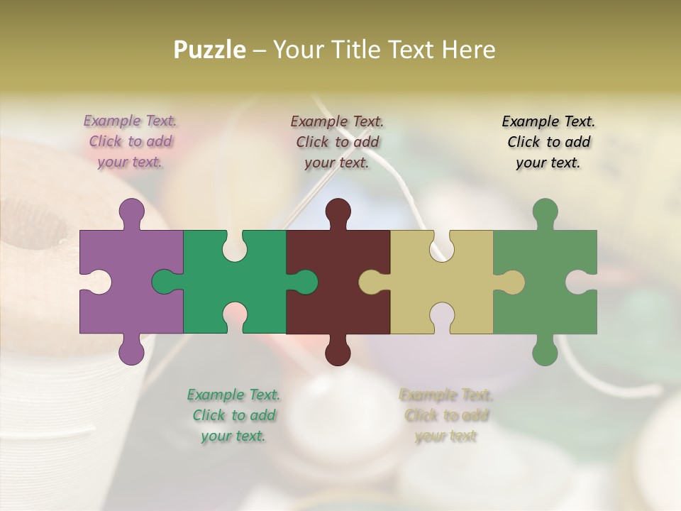 Thorn White Tailor PowerPoint Template