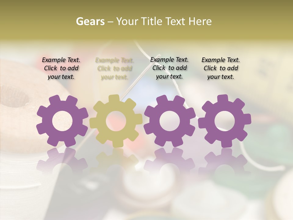 Thorn White Tailor PowerPoint Template