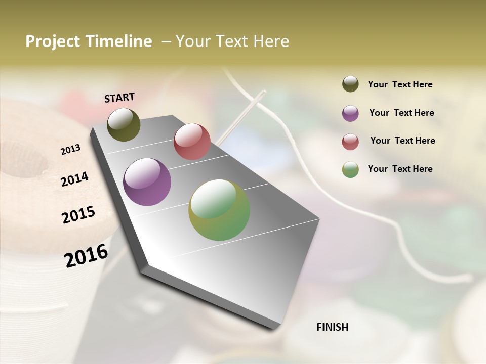 Thorn White Tailor PowerPoint Template