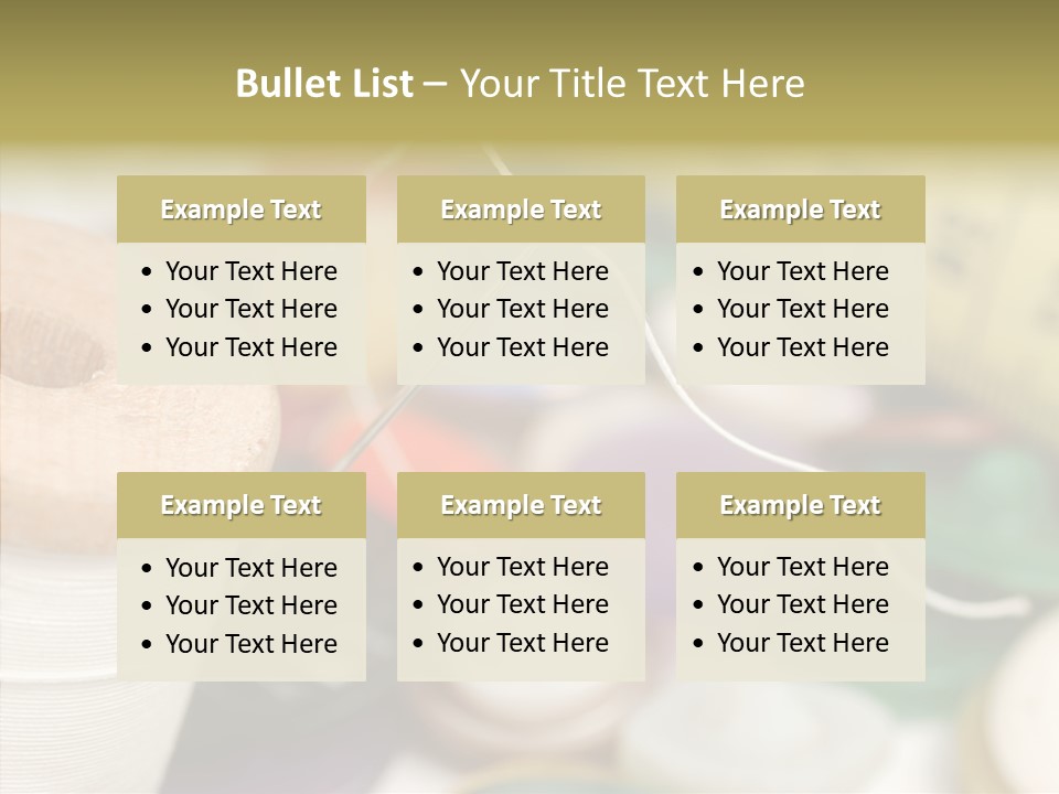 Thorn White Tailor PowerPoint Template