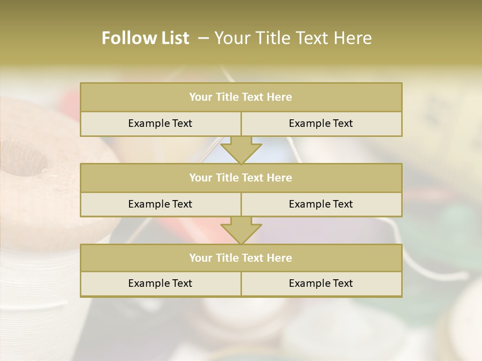 Thorn White Tailor PowerPoint Template