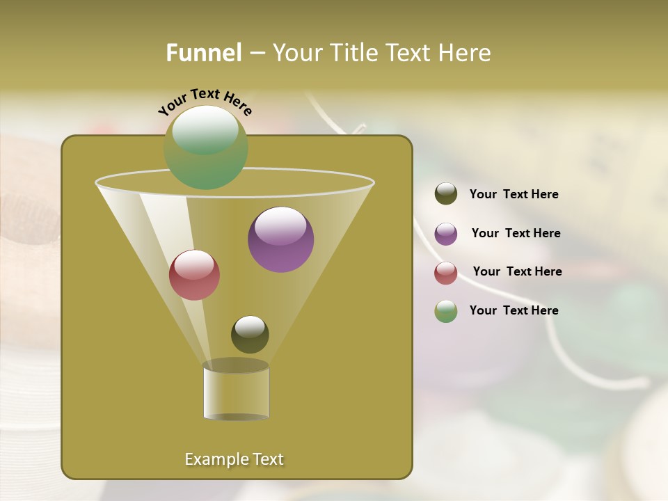 Thorn White Tailor PowerPoint Template