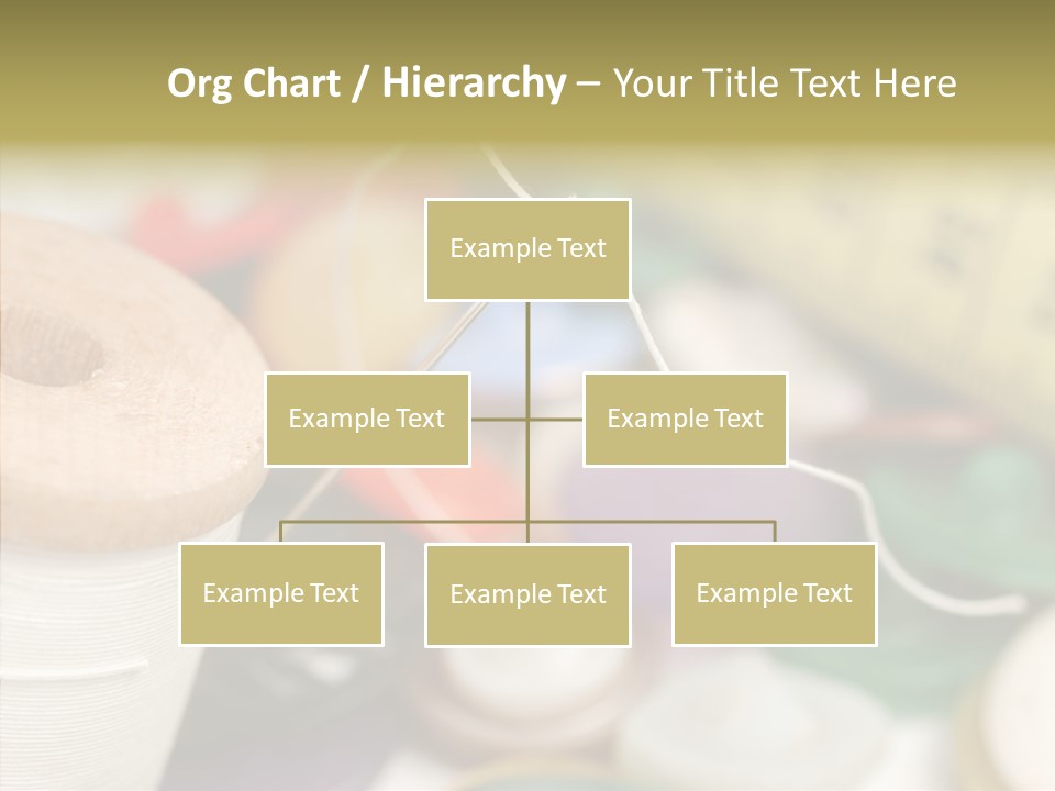 Thorn White Tailor PowerPoint Template