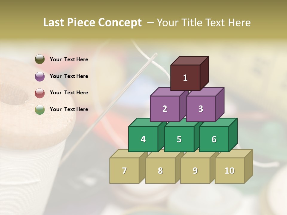 Thorn White Tailor PowerPoint Template