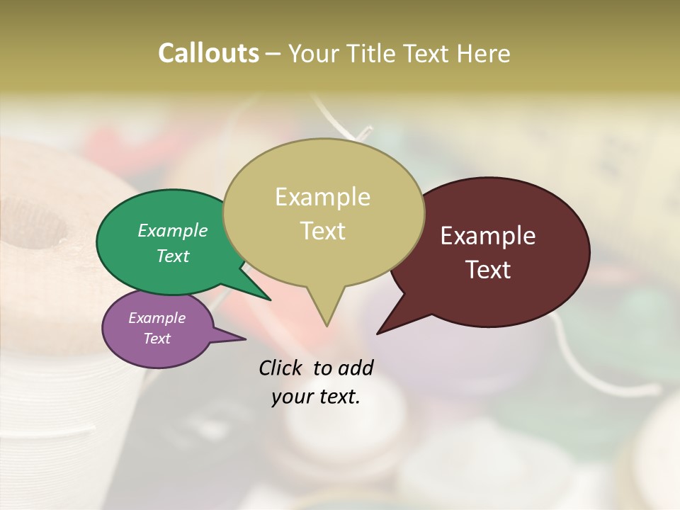 Thorn White Tailor PowerPoint Template