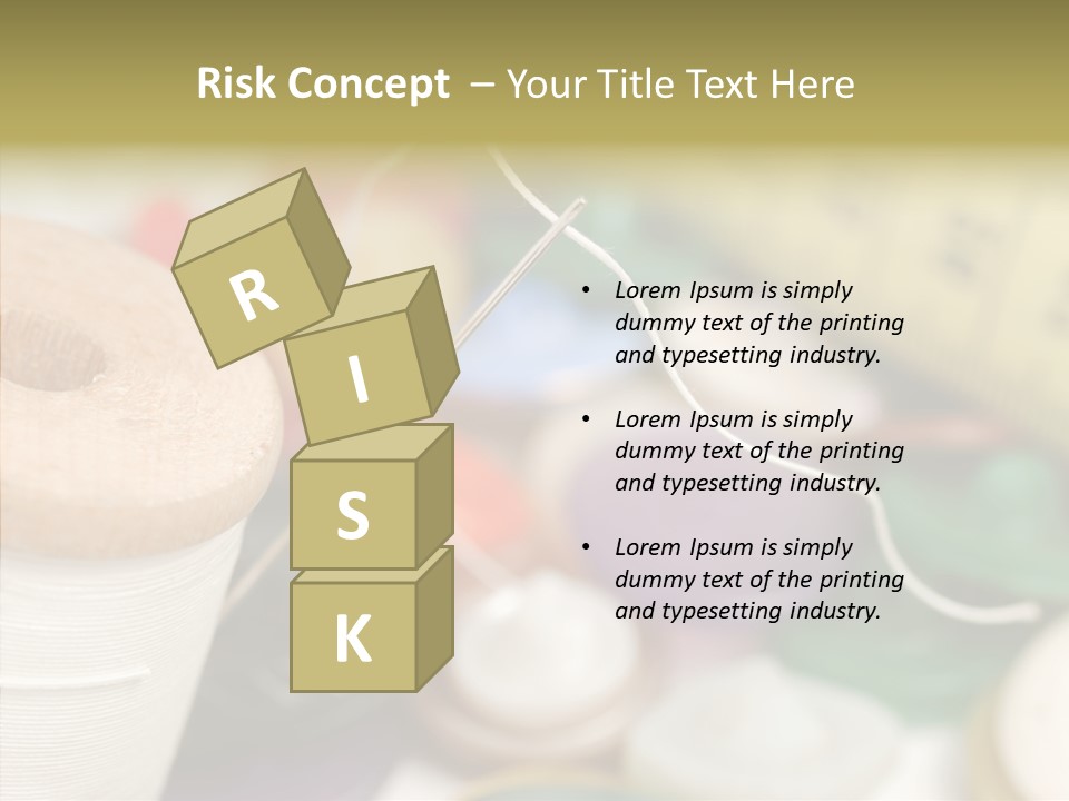 Thorn White Tailor PowerPoint Template