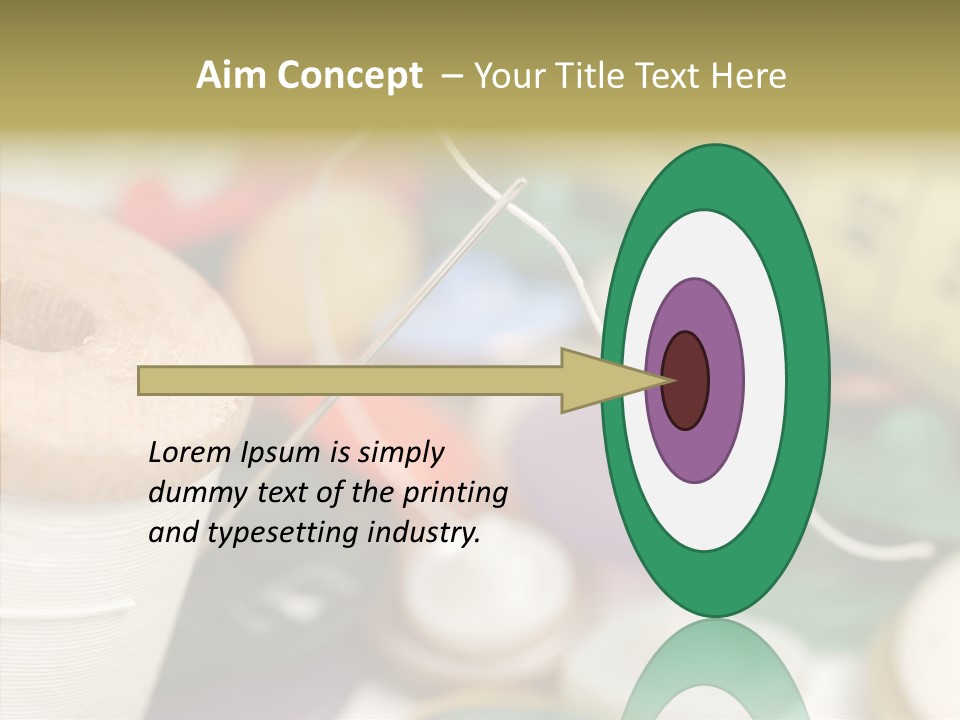 Thorn White Tailor PowerPoint Template