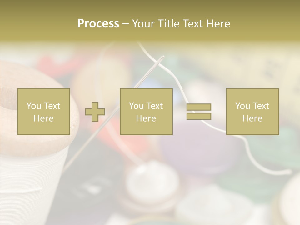 Thorn White Tailor PowerPoint Template
