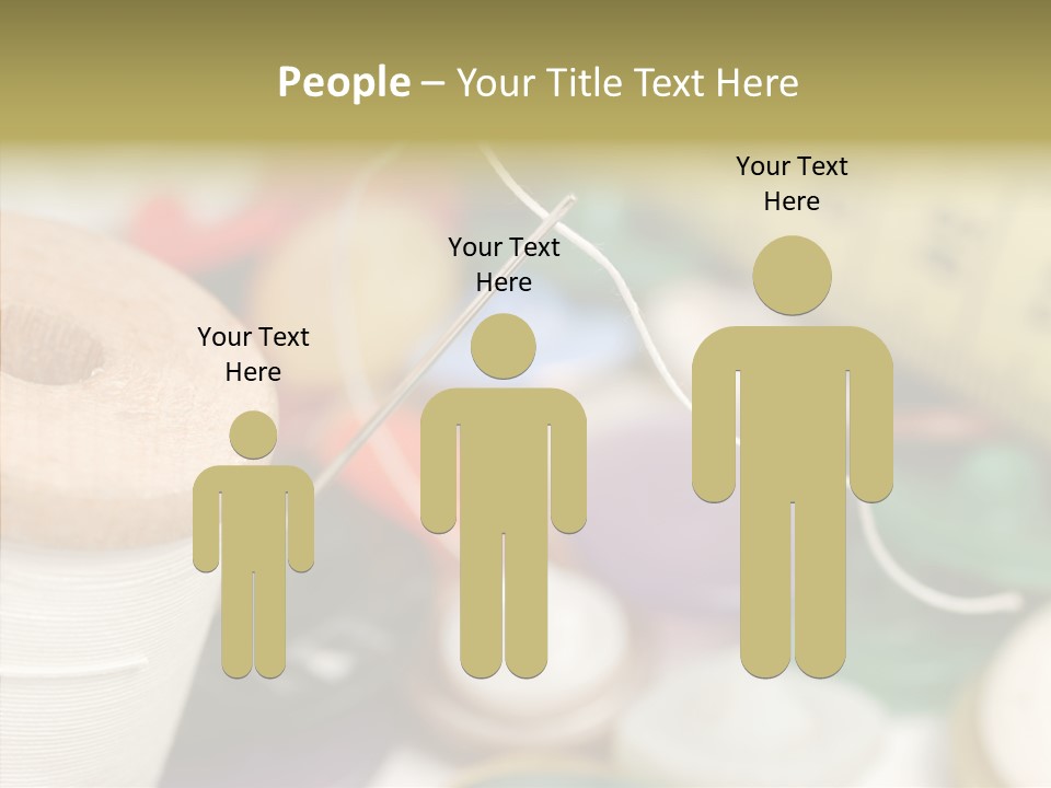 Thorn White Tailor PowerPoint Template