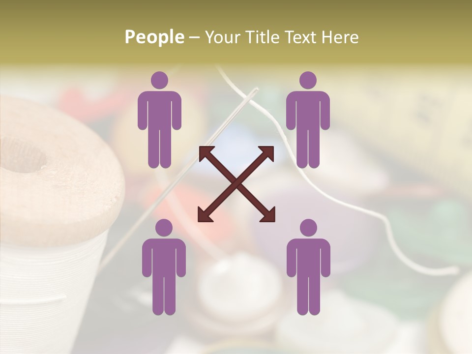 Thorn White Tailor PowerPoint Template