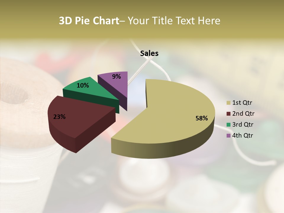 Thorn White Tailor PowerPoint Template