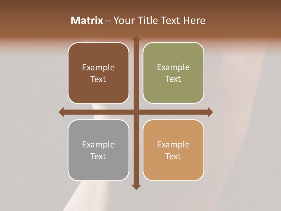 Woman Skin Anatomy PowerPoint Template