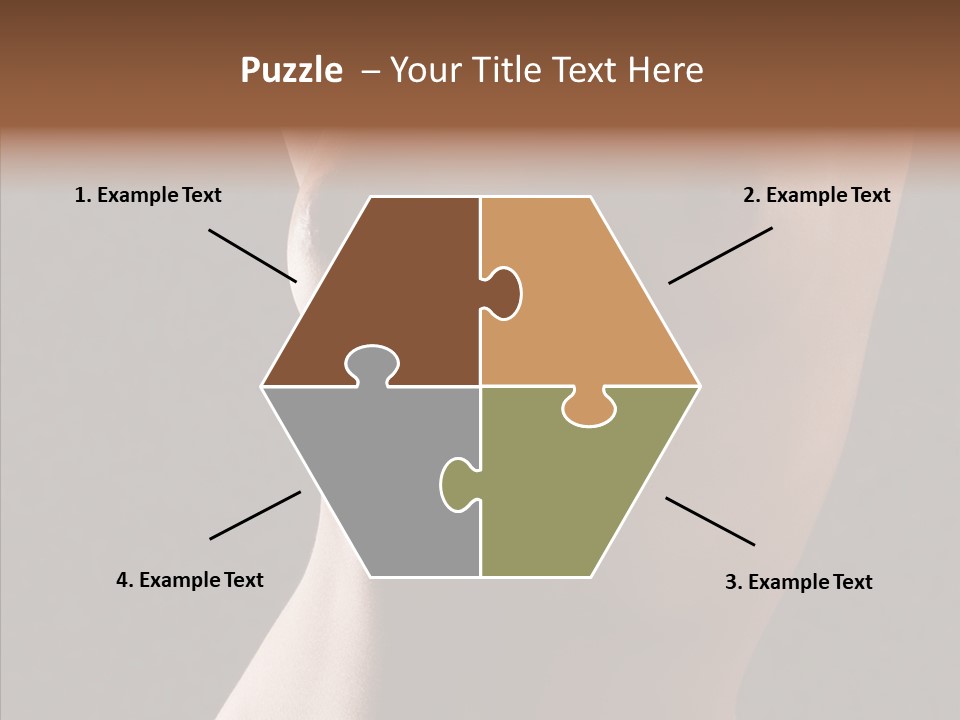 Woman Skin Anatomy PowerPoint Template