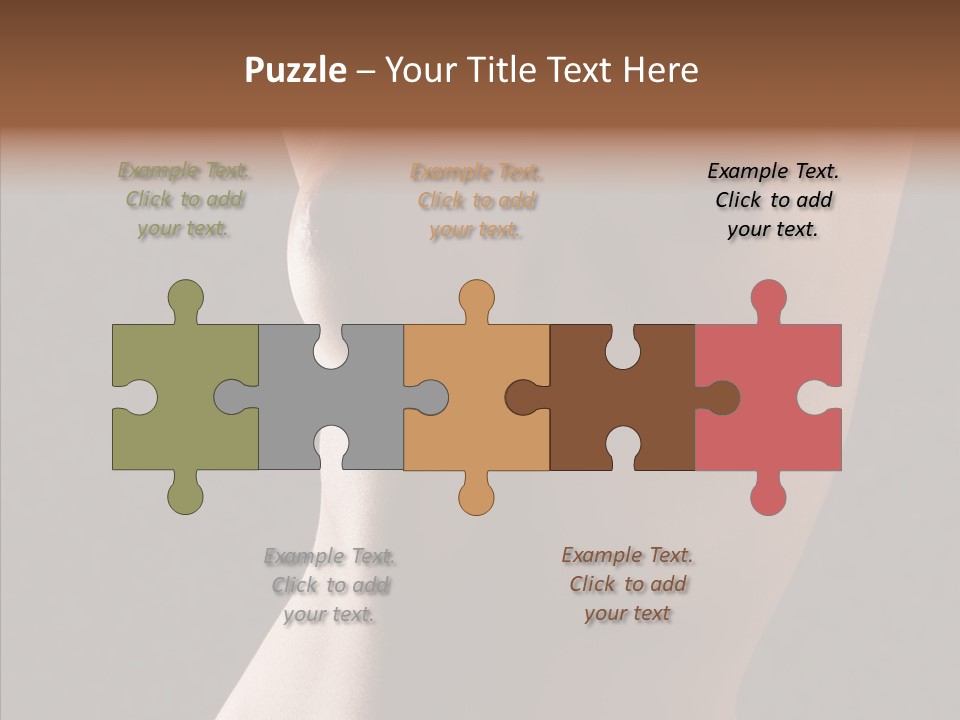 Woman Skin Anatomy PowerPoint Template