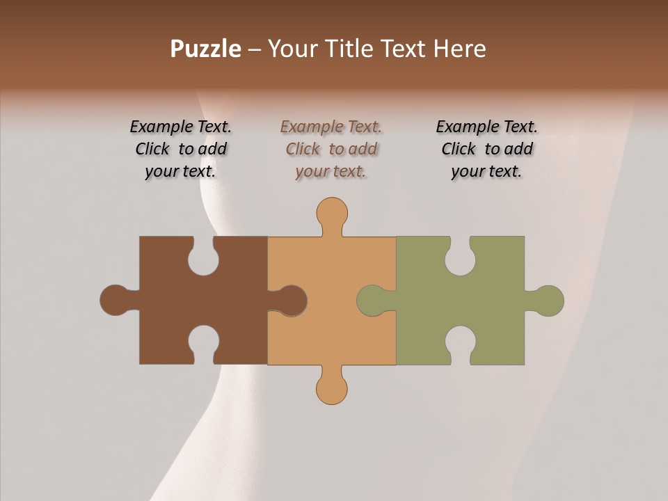 Woman Skin Anatomy PowerPoint Template