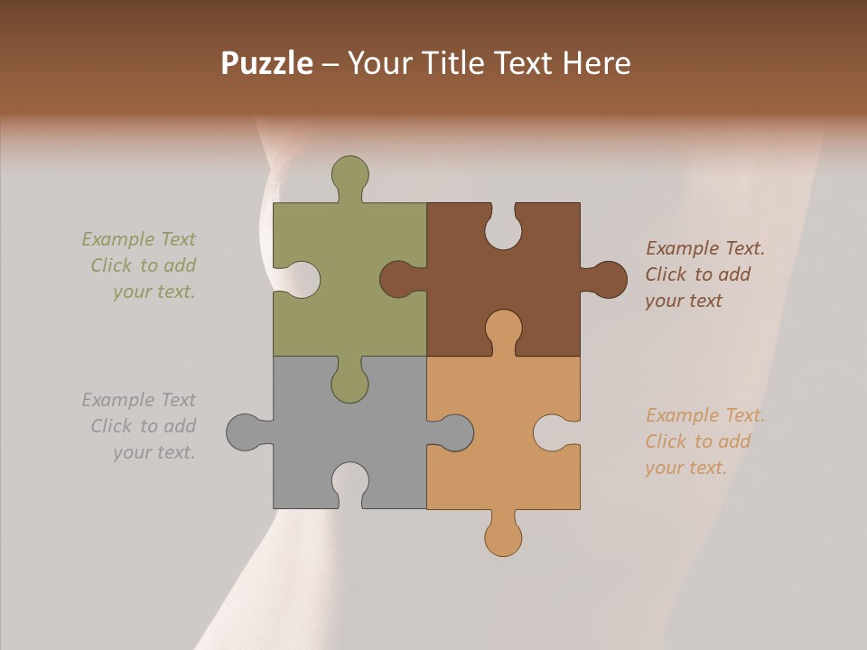 Woman Skin Anatomy PowerPoint Template