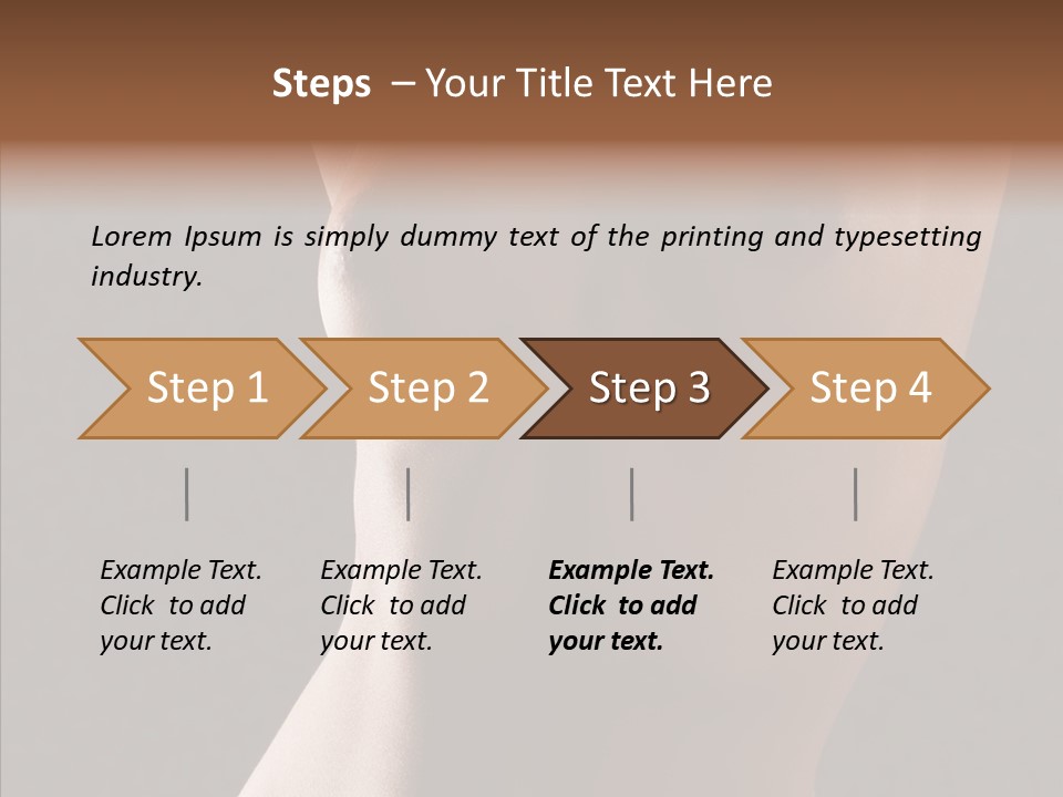 Woman Skin Anatomy PowerPoint Template
