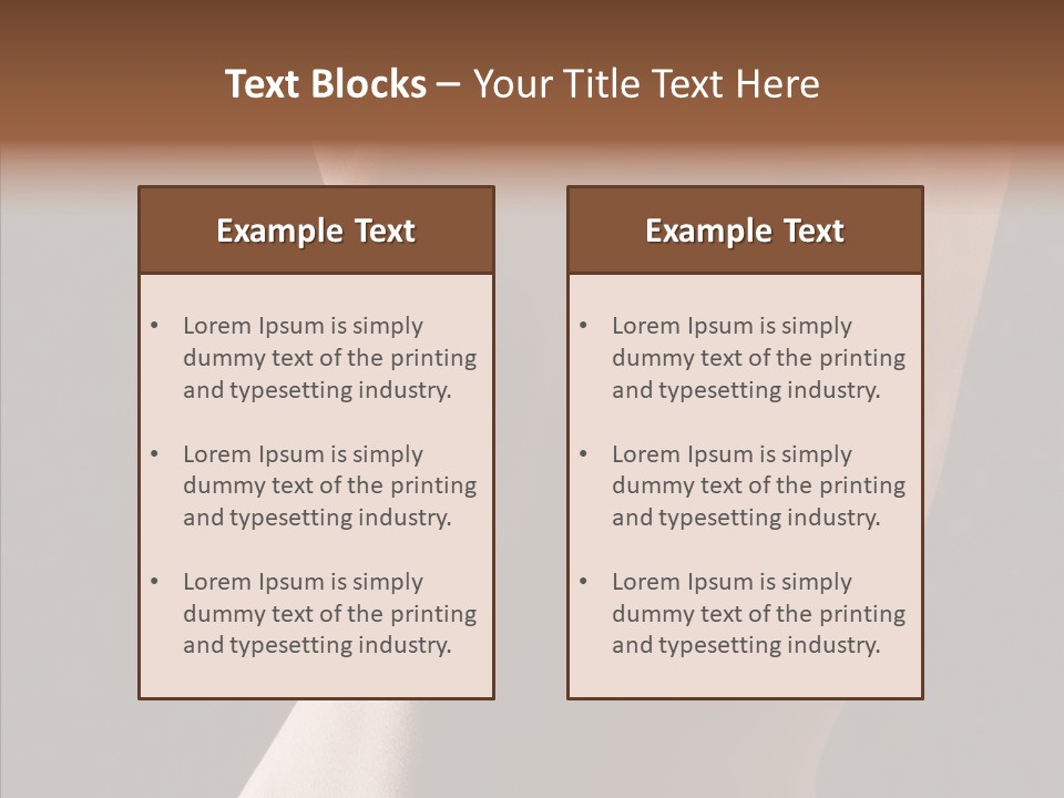 Woman Skin Anatomy PowerPoint Template