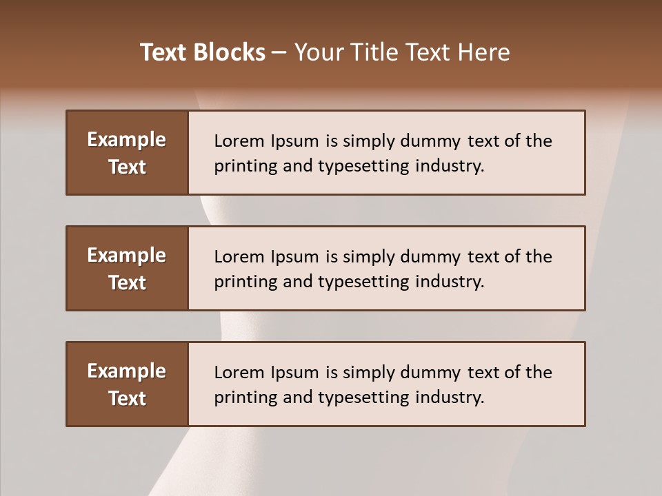 Woman Skin Anatomy PowerPoint Template