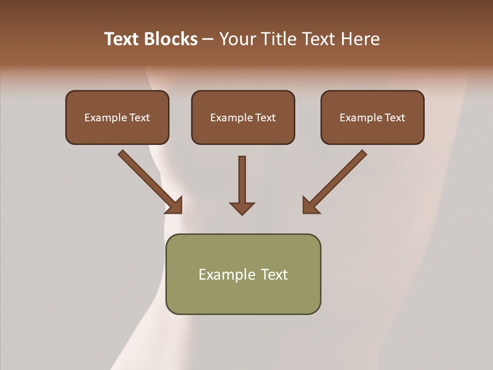 Woman Skin Anatomy PowerPoint Template