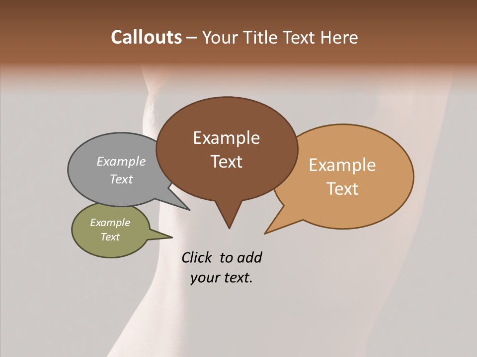 Woman Skin Anatomy PowerPoint Template