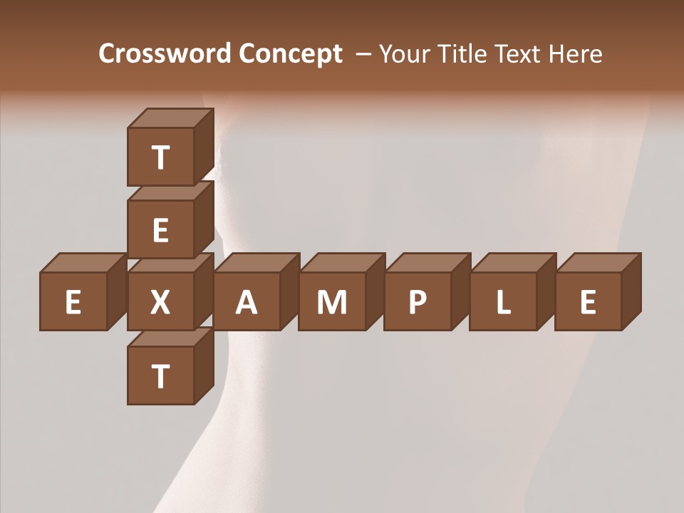 Woman Skin Anatomy PowerPoint Template