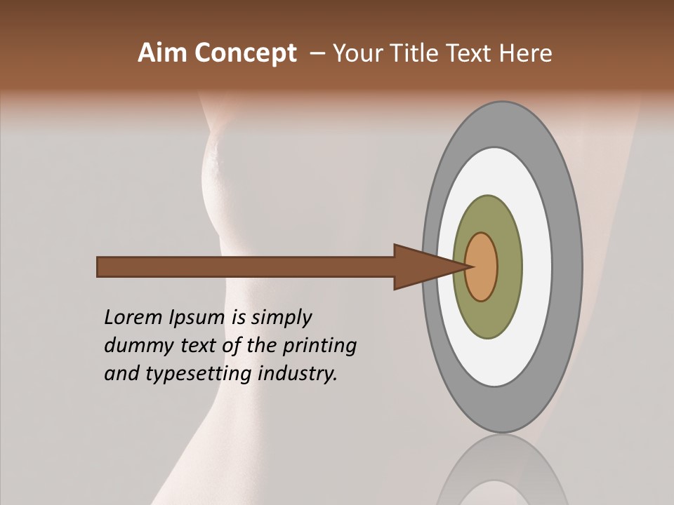 Woman Skin Anatomy PowerPoint Template