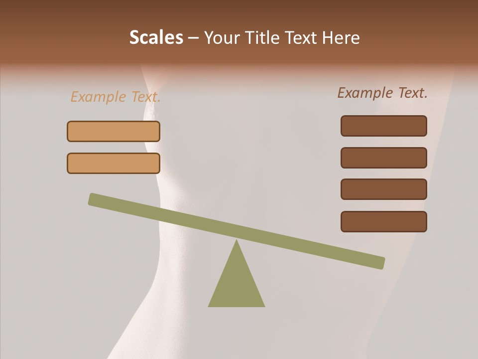 Woman Skin Anatomy PowerPoint Template