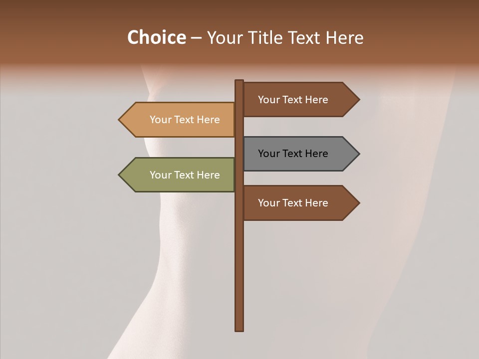 Woman Skin Anatomy PowerPoint Template