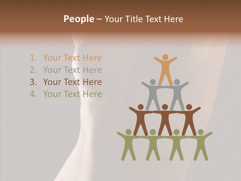 Woman Skin Anatomy PowerPoint Template