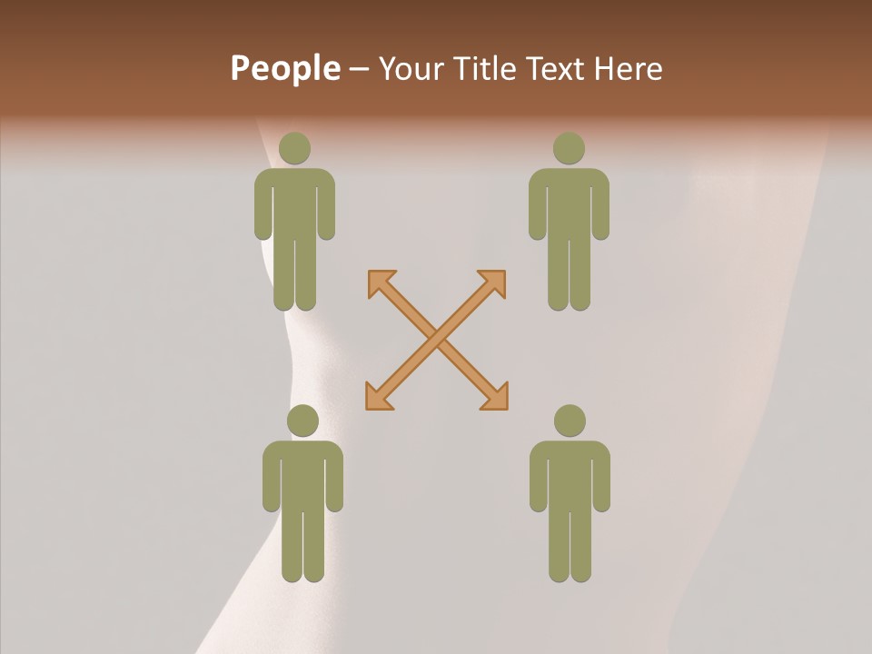 Woman Skin Anatomy PowerPoint Template