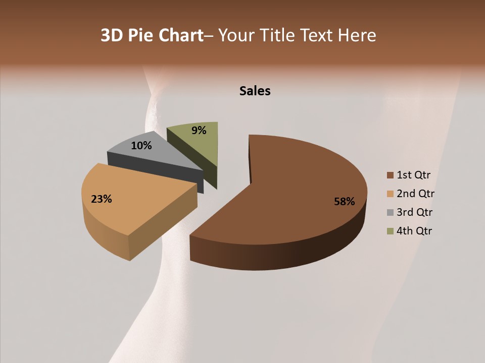 Woman Skin Anatomy PowerPoint Template