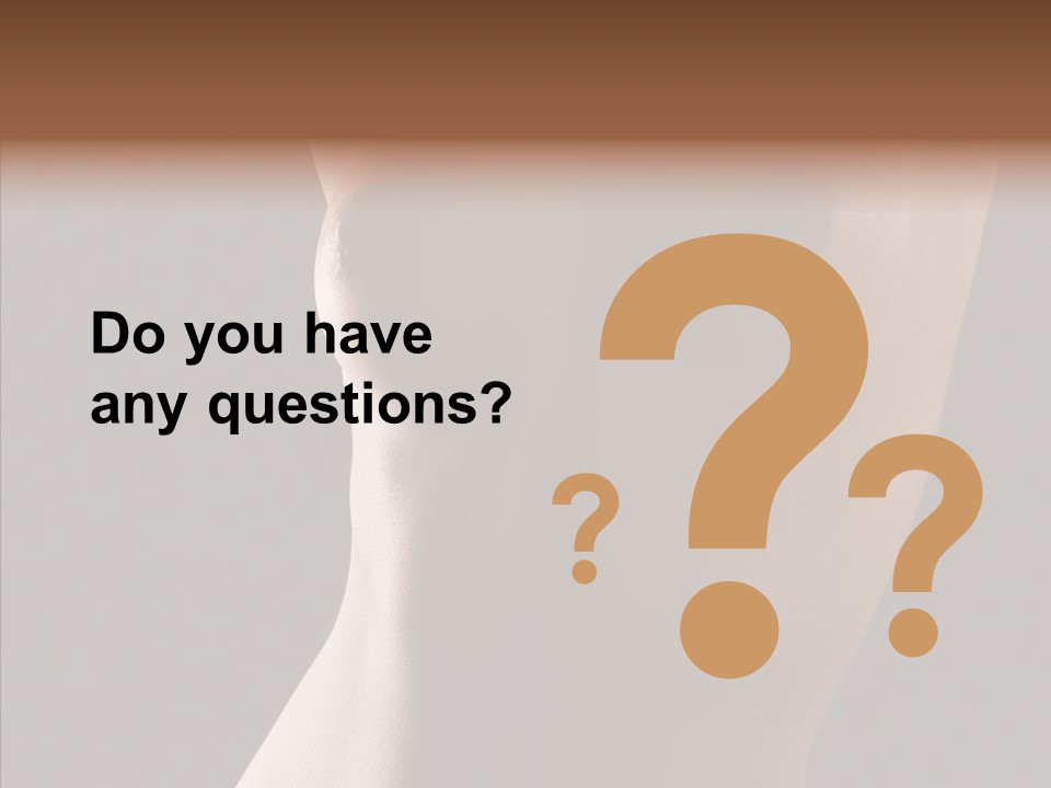 Woman Skin Anatomy PowerPoint Template