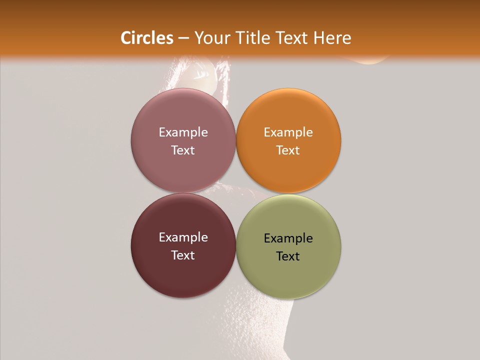 Glamor Eat Exotic PowerPoint Template