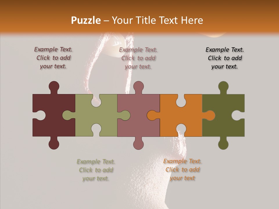 Glamor Eat Exotic PowerPoint Template