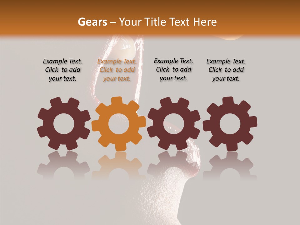 Glamor Eat Exotic PowerPoint Template