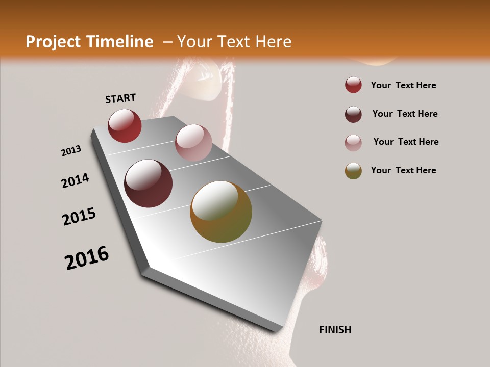 Glamor Eat Exotic PowerPoint Template