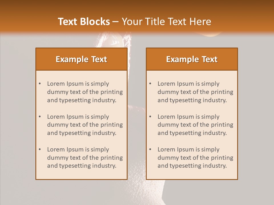 Glamor Eat Exotic PowerPoint Template