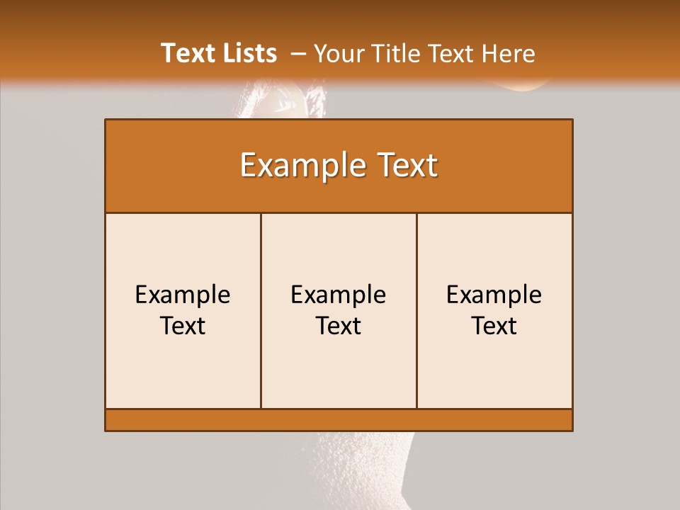 Glamor Eat Exotic PowerPoint Template