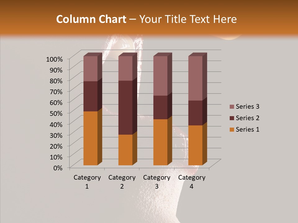 Glamor Eat Exotic PowerPoint Template