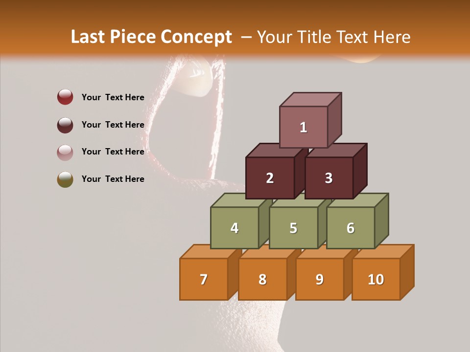 Glamor Eat Exotic PowerPoint Template