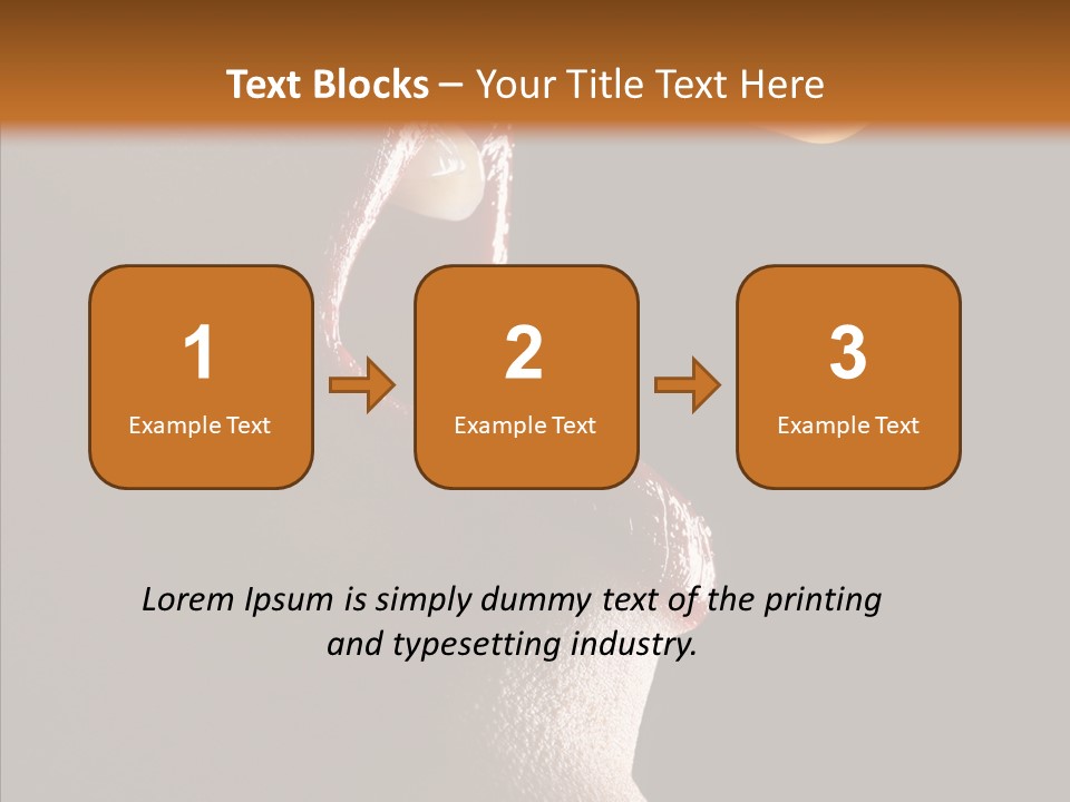 Glamor Eat Exotic PowerPoint Template